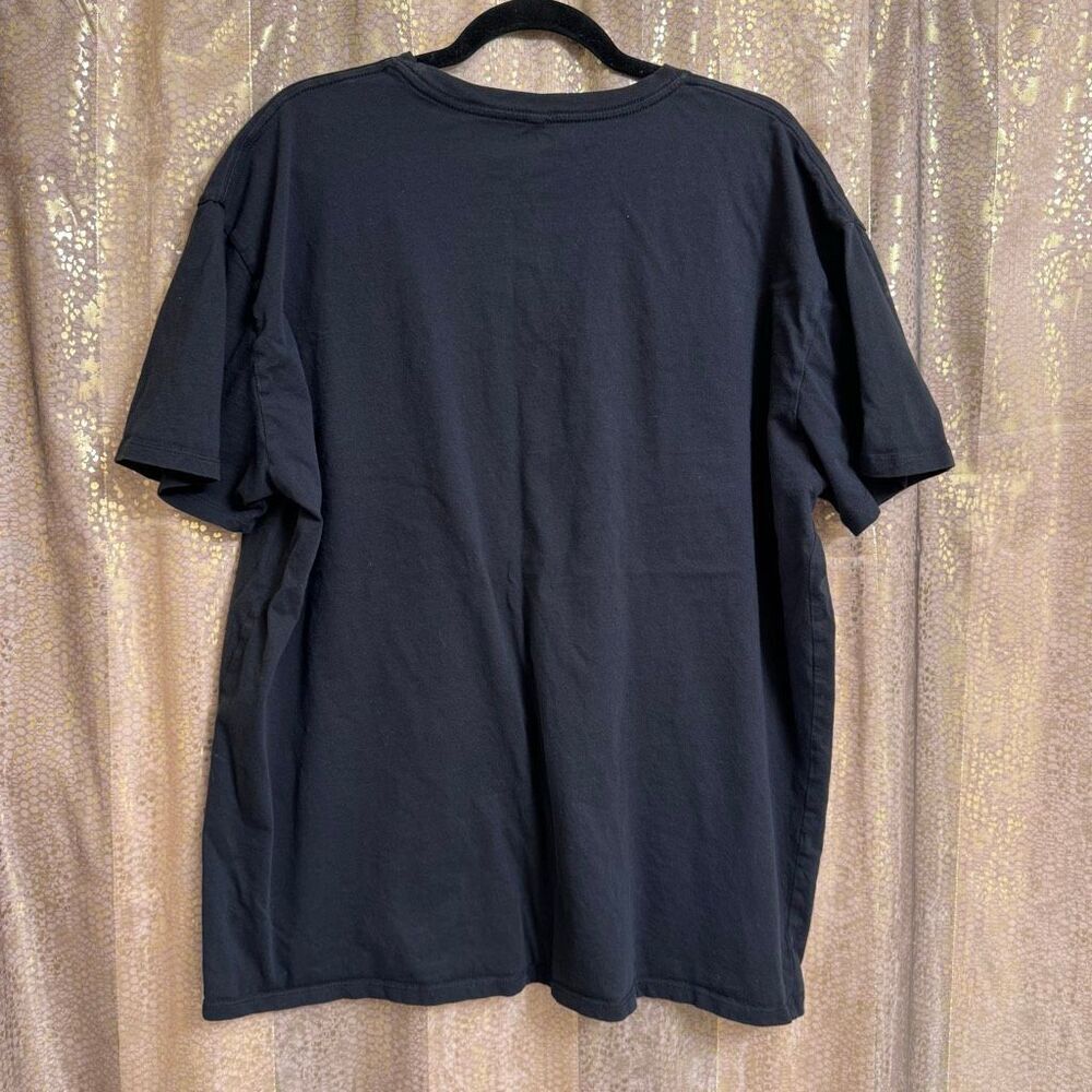 ACDC Back In Black Casual Cotton Band Graphic Tee Shirt Unisex 2XL - Picture 2 of 4